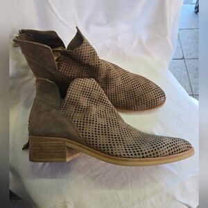 DolCE Vita Perforated Ankle Boots